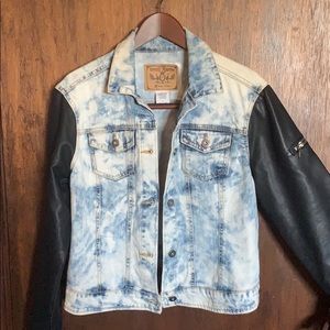 Denim and Leather Jacket